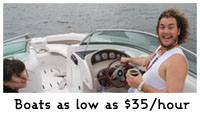 Rent a boat as Low as $35 each hour
